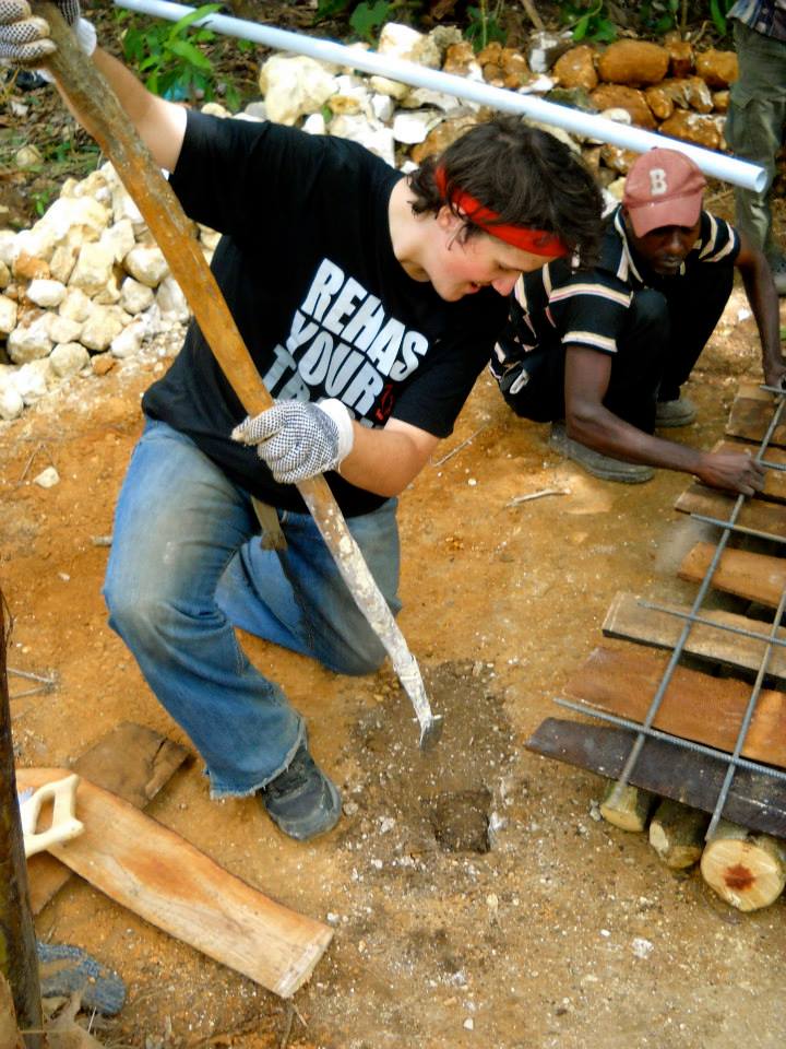 Pathfinders Project: Building latrines in Haiti